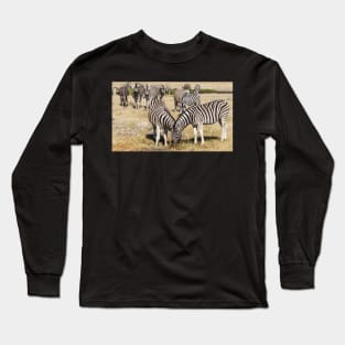 Zebra group. Long Sleeve T-Shirt